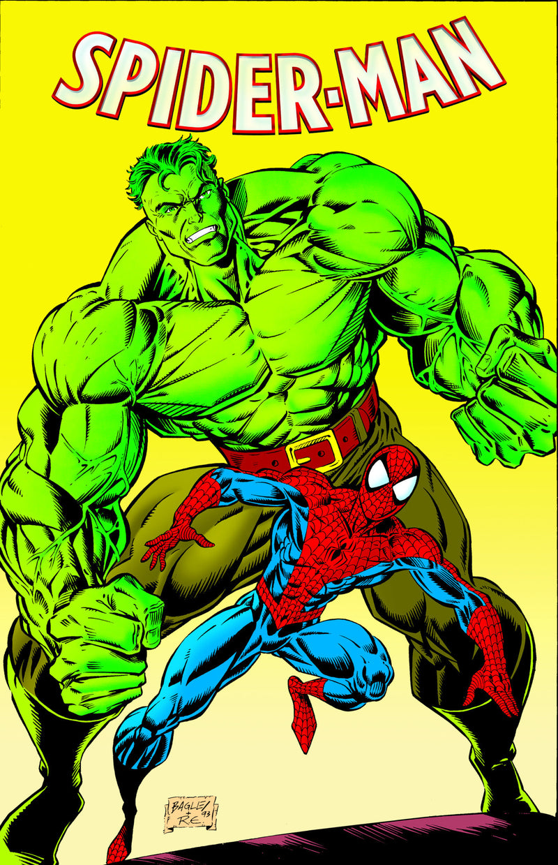 SPIDER-MAN BY MICHELINIE & BAGLEY OMNIBUS VOL. 2 MARK BAGLEY HULK COVER