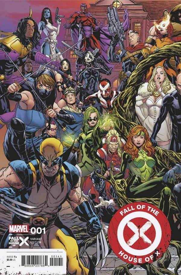 FALL OF THE HOUSE OF X 1 MARK BROOKS CONNECTING VARIANT