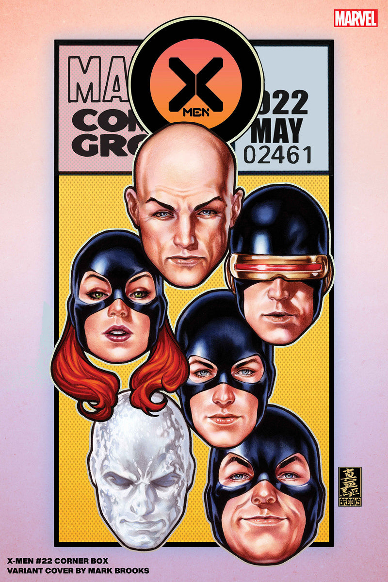 X-MEN 22 MARK BROOKS CORNER BOX VARIANT