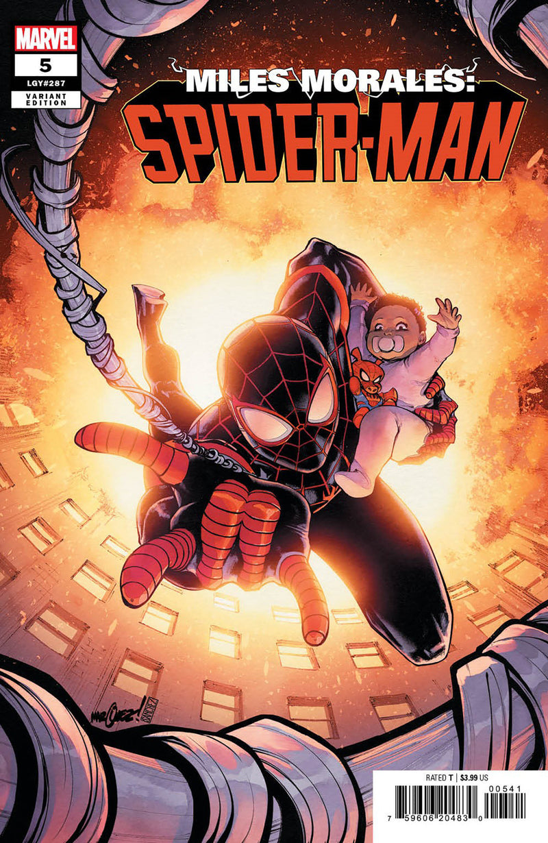 MILES MORALES: SPIDER-MAN 5 DAVID MARQUEZ VARIANT