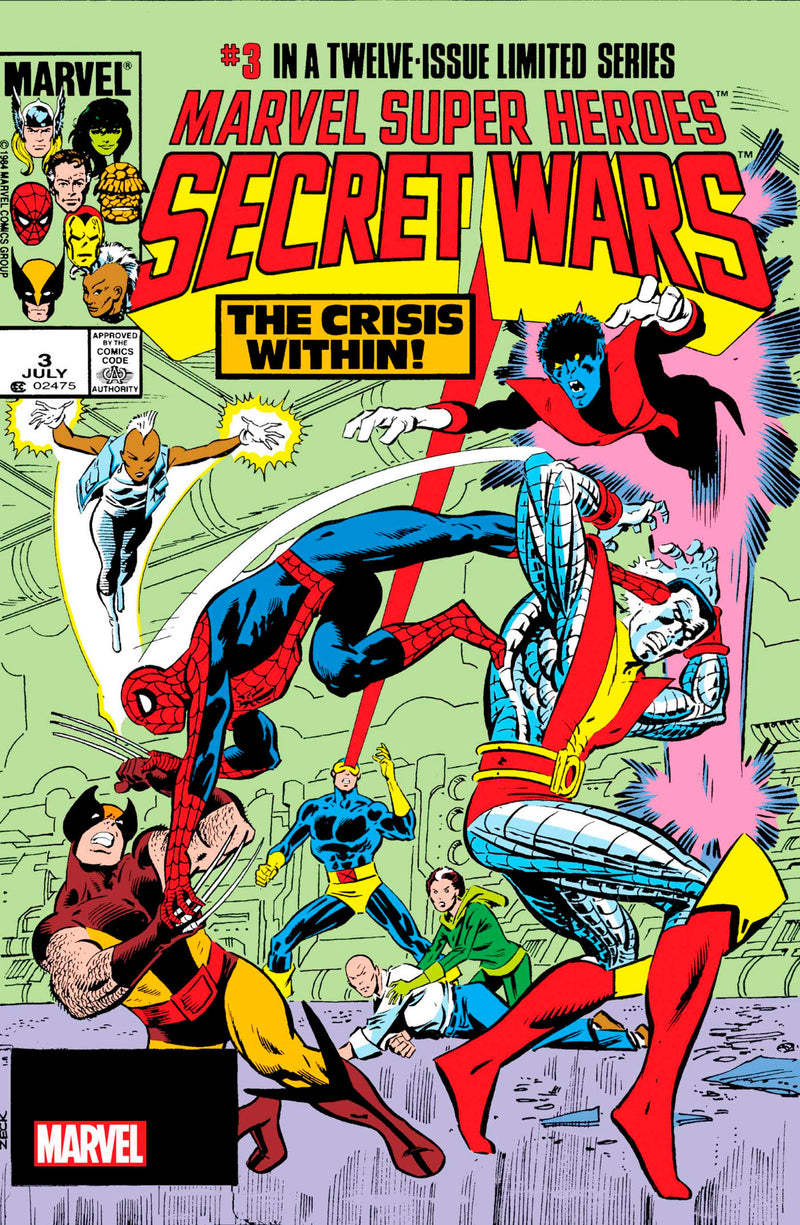 MARVEL SUPER HEROES SECRET WARS 3 FACSIMILE EDITION